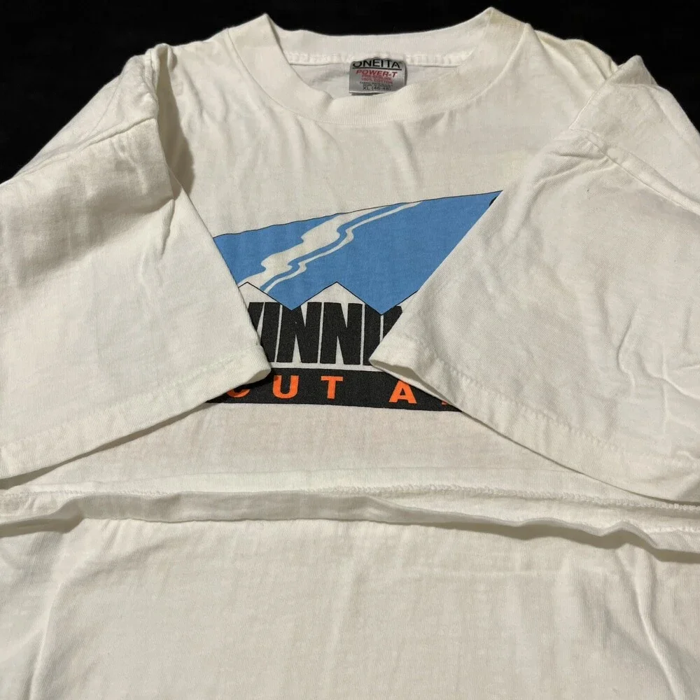 Vintage Tim Allen Home Improvement Shirt 1980s 90s USA Large White Single Stitch
